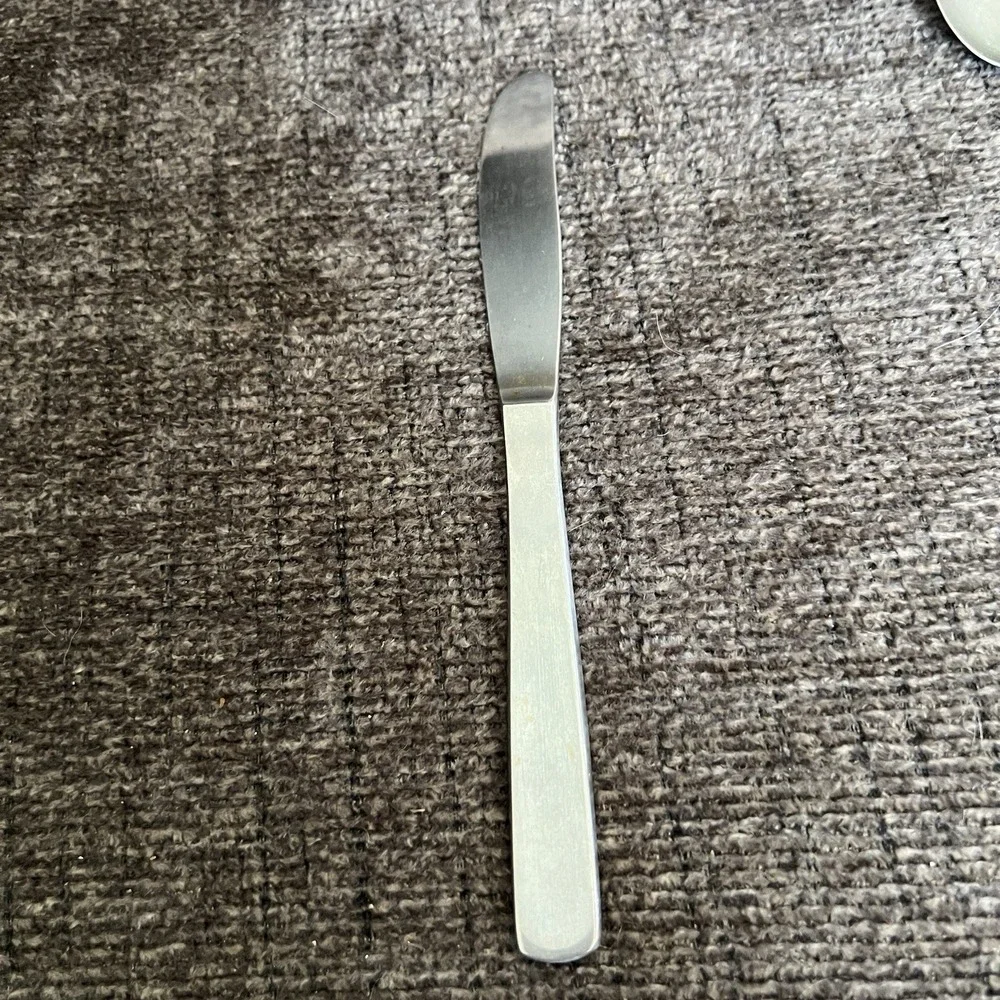 Gense Extra Stainless Sweden Flatware Set 4pc‎ Mid Century Modern Tapered Handle